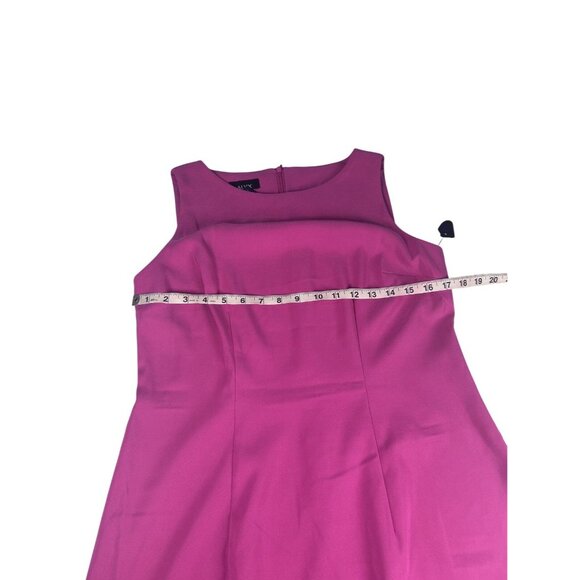 Alyx Women's Fuchsia Sleeveless Sheath Dress Size 10 Polyester NWT - Picture 9 of 10